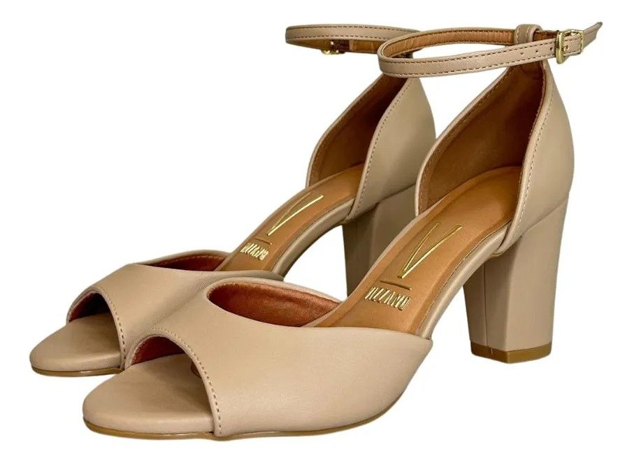 SANDALIA SALTO BLOCO VIZZANO BEGE 6262 406 Bege 3
