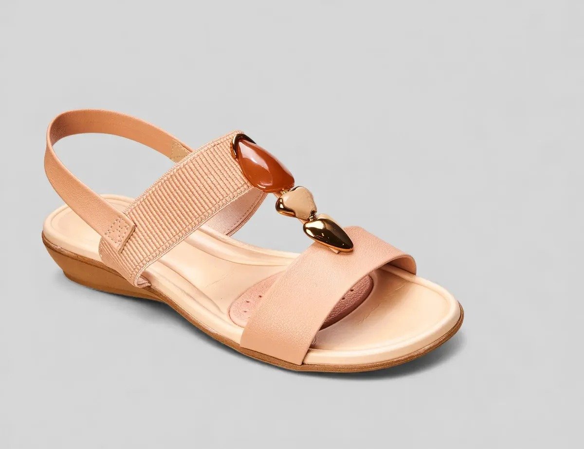 SANDALIA FLATFORM MODARE NUDE 7127 260