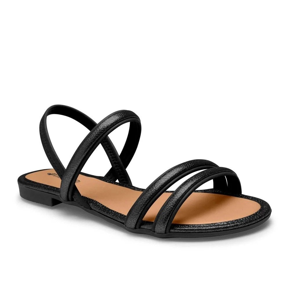 SANDALIA RASTEIRA MISSISSIPI PRETO MF652