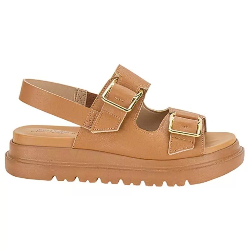 SANDALIA FEMINIA PAPETE MODARE CAMEL 7200 102