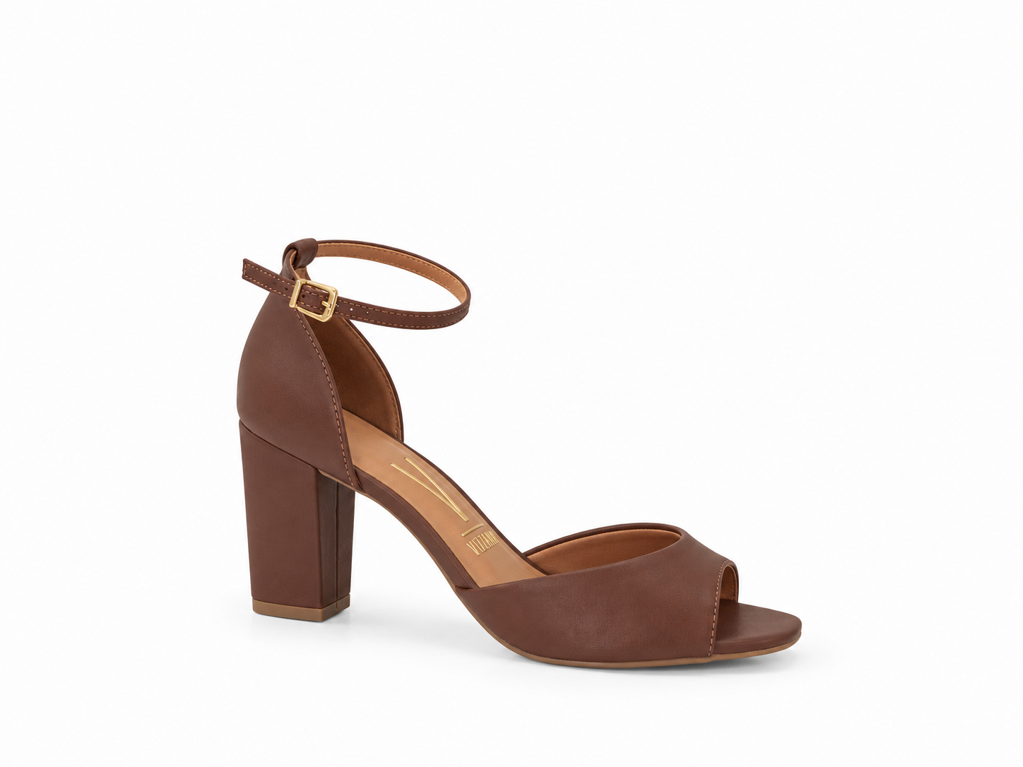 SANDALIA SALTO BLOCO VIZZANO MOCCA 6262 406