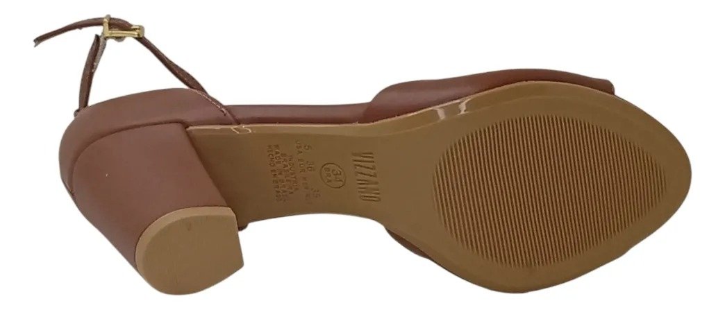 SANDALIA SALTO BLOCO VIZZANO MOCCA 6262 406 Mooca 7