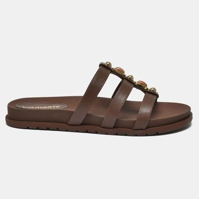 SANDALIA PAPETE VIA MARTE MARROM 174 026 01