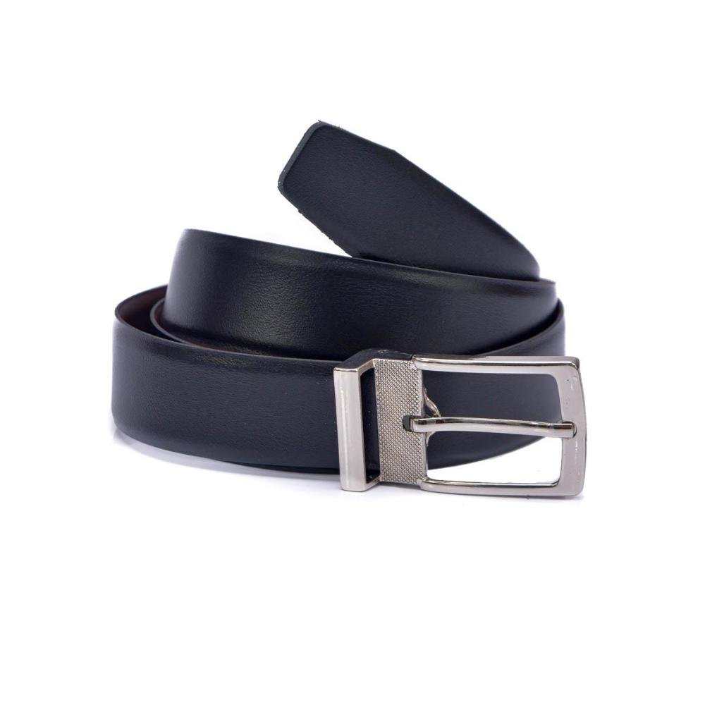 Kit Sapato Social Masculino 100% Couro + Cinto Dupla Face Marrom/Preto 4