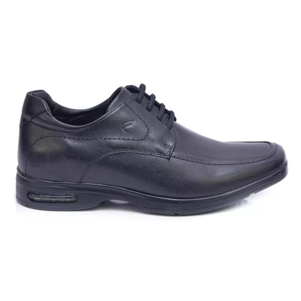Sapato Social Ferrara Ultratech 100% Couro Legítimo Preto 3