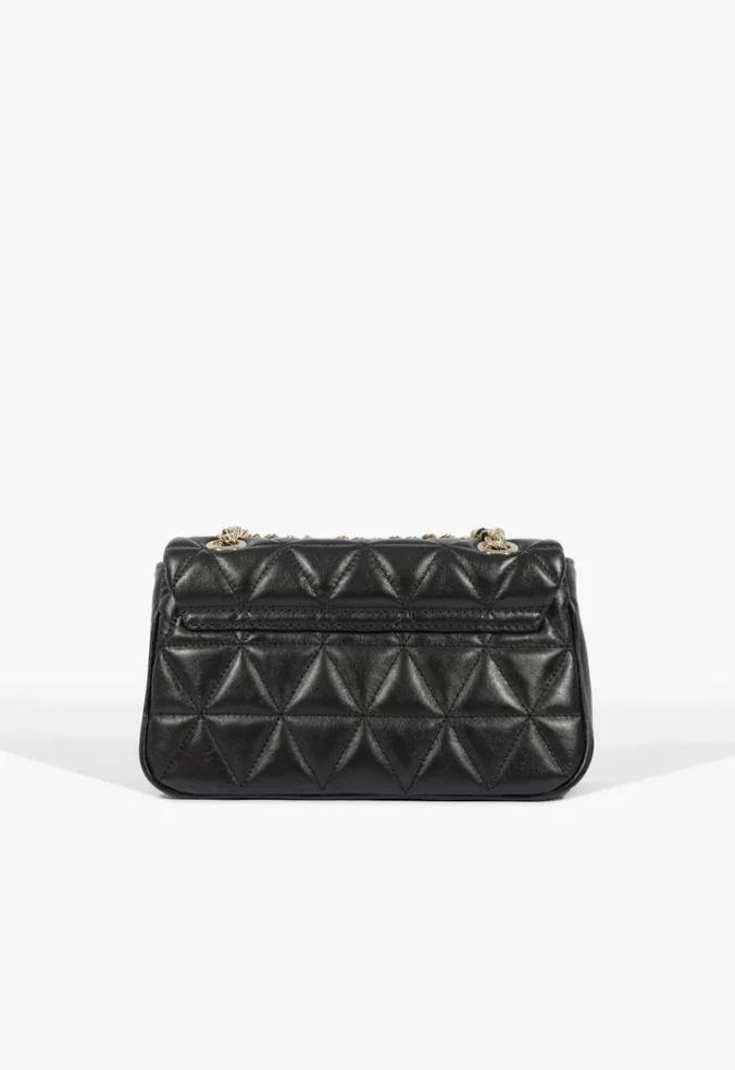 BOLSA SCHUTZ TIRACOLO MÉDIA 944 COURO PRETO Preto 3