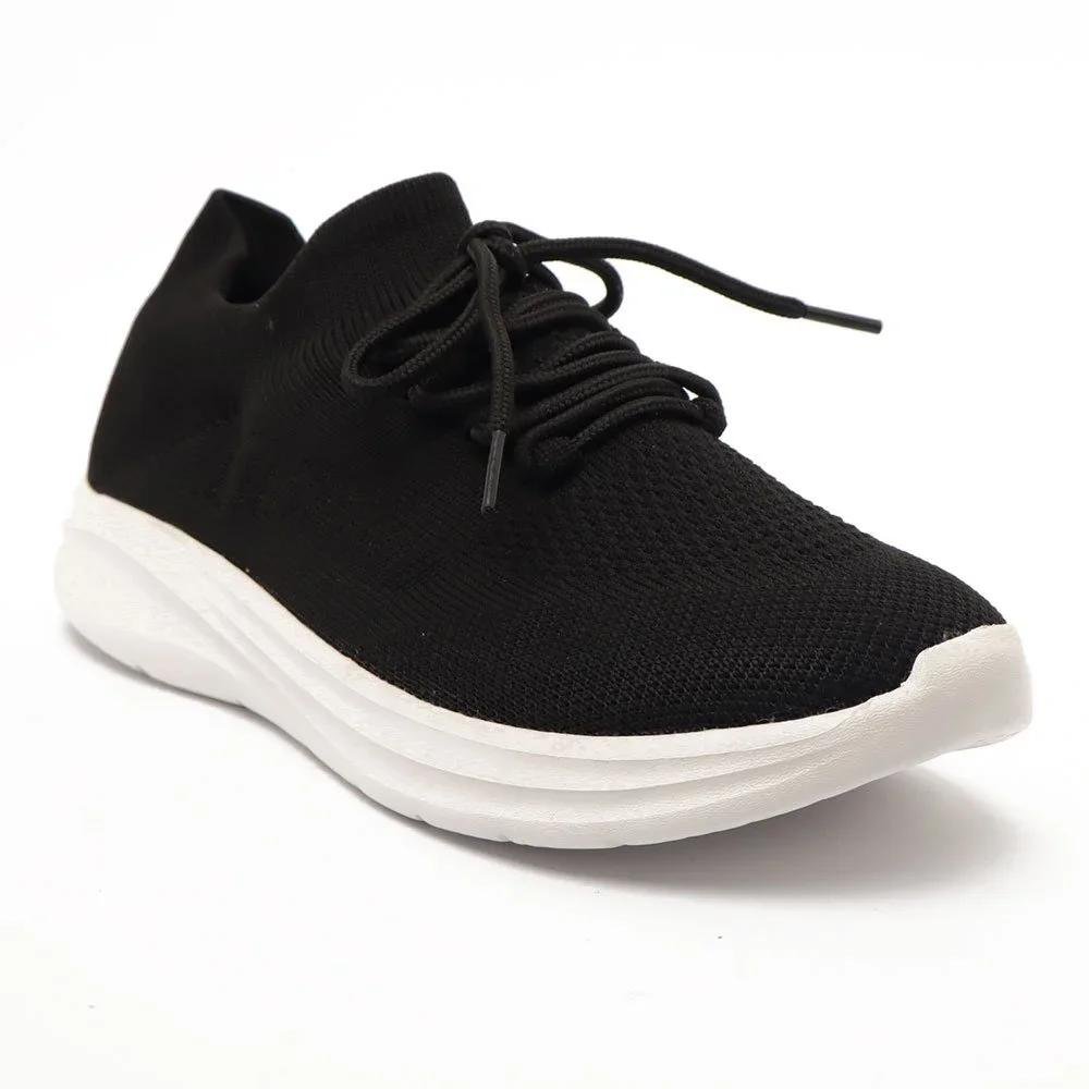 TÊNIS GIULIA DOMNA TÊNIS FEMININO KNIT PRETO Preto 7