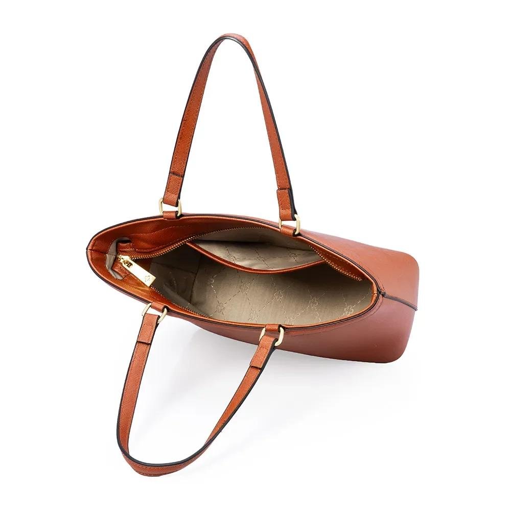 BOLSA CAPODARTE BOLSA MEDIA SHOPPER CARAMELO