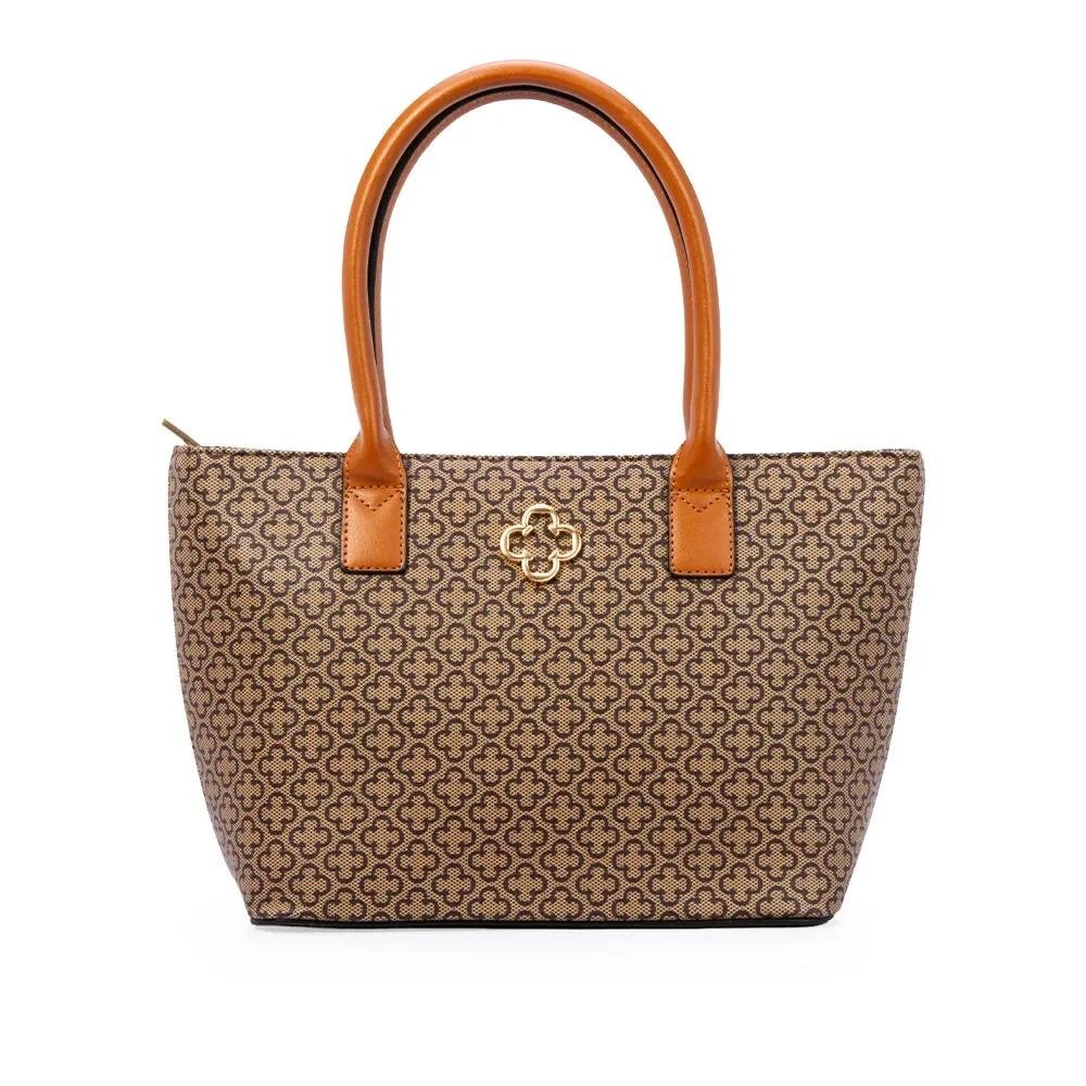BOLSA CAPODARTE BOLSA DONATA SHOPPER MÉDIA MONOGRAMA